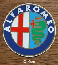 Alter Aufkleber Sticker Alfa Romeo Auto Oldtimer Giulietta Alfasud 80er Jahre