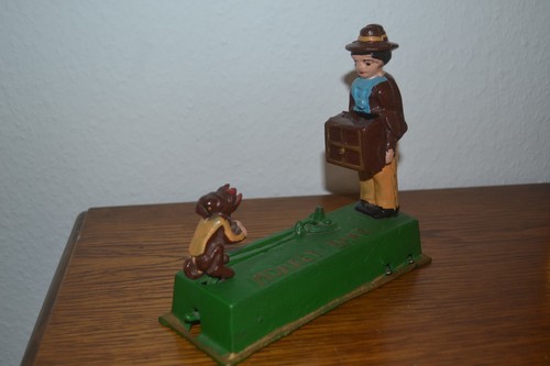 Spardose gusseisen affe mohkey - gusseisen,