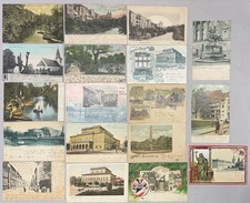 18 alte Ansichtskarten aus Braunschweig um 1900