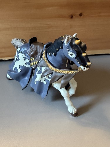Papo 2014 ritterpferd blau mit - papo,