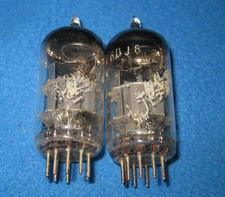 2x Amperex bugle boy ECC88