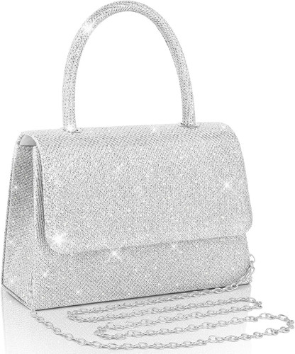 Glitzer abendtasche clutch - glitzer,