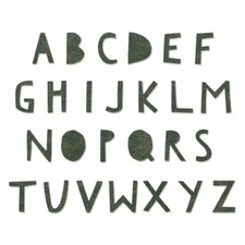 Sizzix bigz alphabet - bigz,