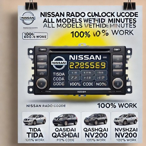 Nissan radio code - nissan, car