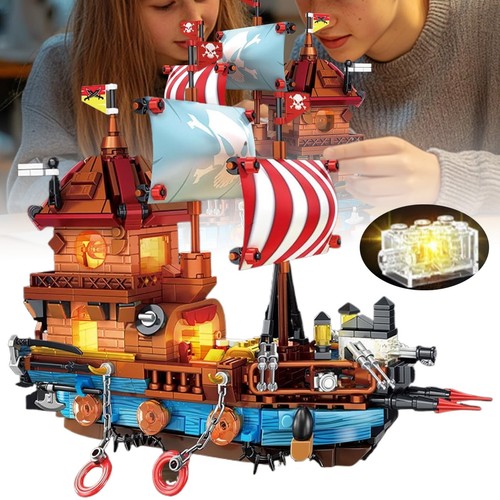 Piratenschiff baustein set - piratenschiff,