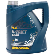4-Takt Motorenöl Traktoren Rasenmäher Agro SAE 30 MANNOL API SG 4 Liter Motor Öl