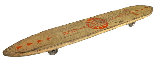 Vintage skateboard wood wooden - vintage,