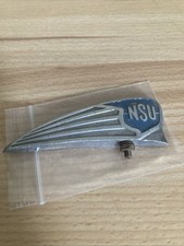 #2 Emblem NSU Max, Quickly,  für Schutzblech vorn. Originalteil 8,5cm Top