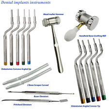 Sinus Lift Offset konkav & konvex abgewinkelte Spitze Osteotome zahnchirurgisches Implantat
