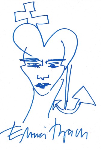 Elvira bach autogramm mit - elvira,