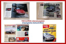 TVR Griffith Literaturpaket - 3 komplette Zeitschriften