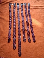 Geflochtene Ledergürtel von