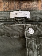 Zara Hose Cargo Khaki 38