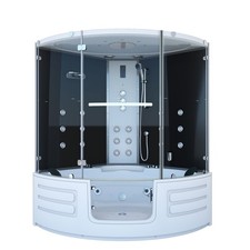 Dampfdusche Whirlpool Dusche Duschkabine K70-SW-TH 150x150cm
