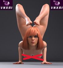 NSFW Black Widow Fan Art Figur