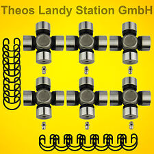 6x Kreuzgelenk SUZUKI SJ413 offen + Van , Lager Ø 25mm, Kardanwelle Kardankreuz