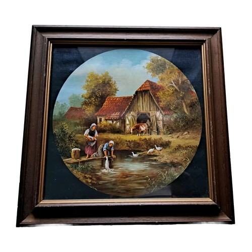 Schönes bild öldruck - bild,,