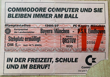 Eintrittskarte Europapokal