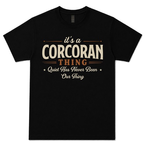 Corcoran thing quiet - it's,