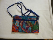 Kleine Damenhandtasche von Pylones bunt Fische/Meer rar neuwertig