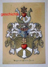 Hand-Malerei, Heraldik, frühe