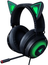 Razer Kraken Kitty Edition Black Gaming Katzenohren-Headset  RGB-Beleuchtung 