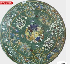 48 Zoll grüne Marmorintarsien