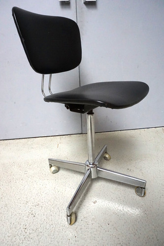 Vintage modernist drehstuhl - vintage,