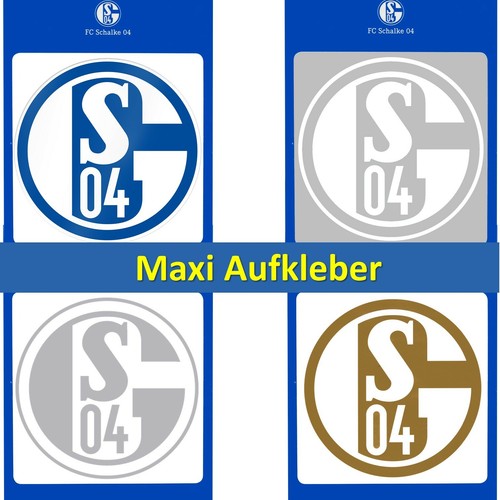 Aufkleber maxi schalke 04 - fc,