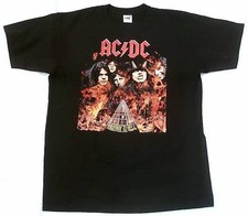 Rare Unworn Official AC/DC Merchandise HIGHWAY TO HELL Rock Star ViP T-Shirt g.M
