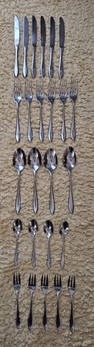 Tcm edelstahl besteckset - edelstahl,