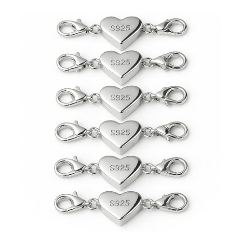 Herz magnetverschluss kette - herz, 6