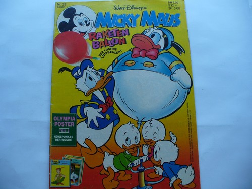 Micky maus heft - 33,