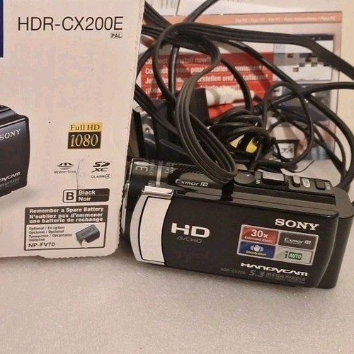 Sony hdr cx200e 30x zoom - hdr-cx200e, full