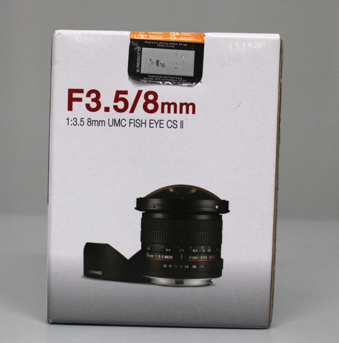 Samyang objektive 8mm - samyang,