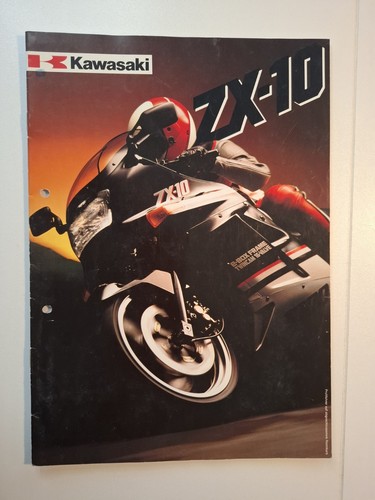 Prospekt brochure kawasaki - brochure, zx