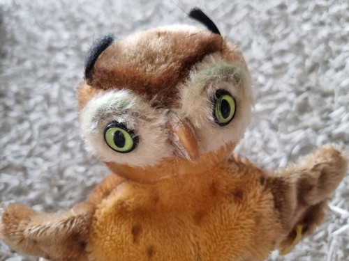 Steiff handpuppe eule mit - eule,