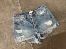 Jeansshorts Damen Denim mit