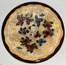 Selten Schüssel Stängel- Dusche Signiert J.Massier Jerome Vallauris Vintag Deko