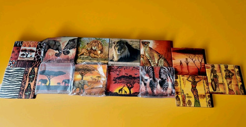 13x afrika dekofliesen 15x15cm - 13x,