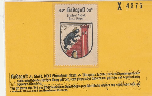 Reklamemarke kaffee hag - reklamemarke, wappen