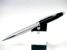 Cross Century II Kugelschreiber Ballpoint Pen Schwarz Lack Glanz Chrom