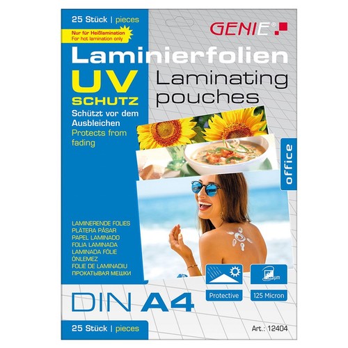 Stück laminierfolien din - 25,