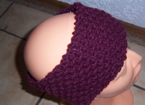 Stirnband handgestrickt 132