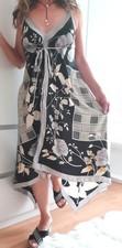 Sommerkleid Satin Glanz Kleid