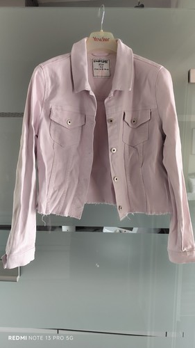 Rosa damen jeansjacke - damen,