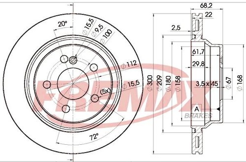 Fremax bremsscheiben für - fremax,