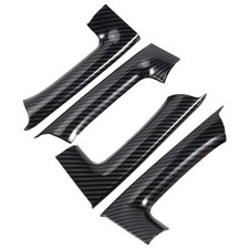 4pcs Car Sticker ABS Carbon