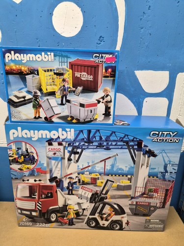 Playmobil 70169 cargo halle - playmobil,