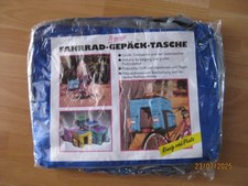 2 Stück Fahrradgepäckträger Tasche Fahrradtasche Hinten Doppelt